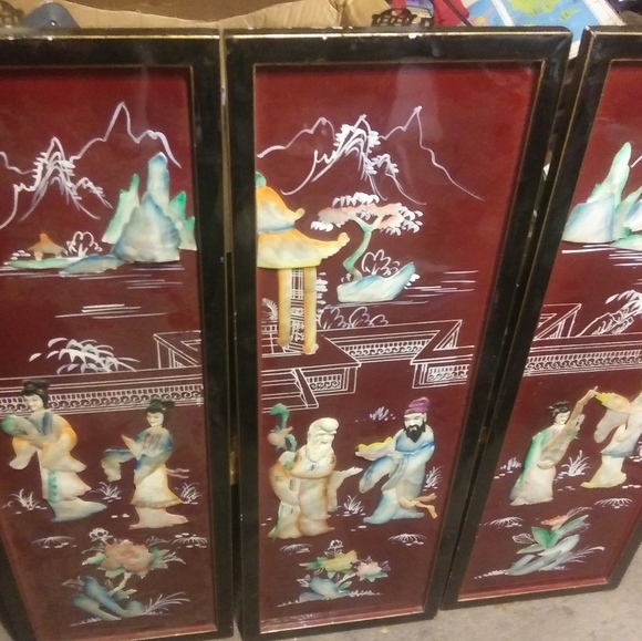 vintage asian wall art